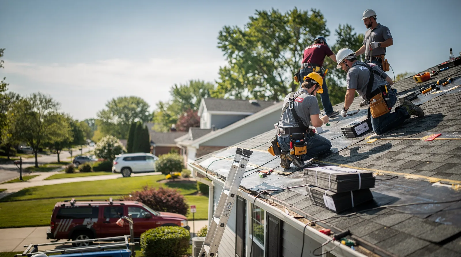 Roof Repair in Mineral, IL around you